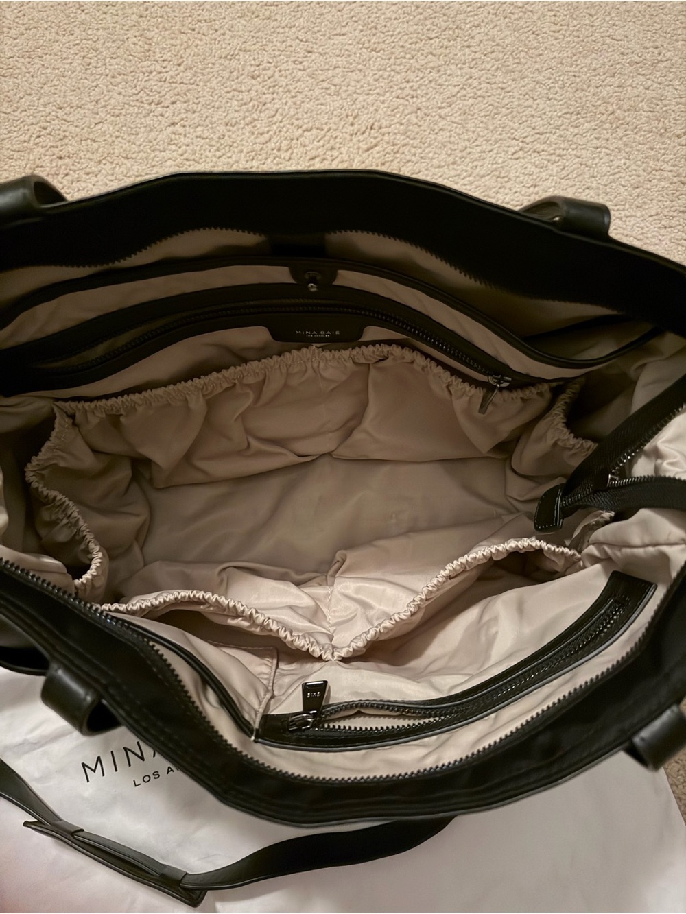Mina Baie diaper bag tote - Picture 4 of 10